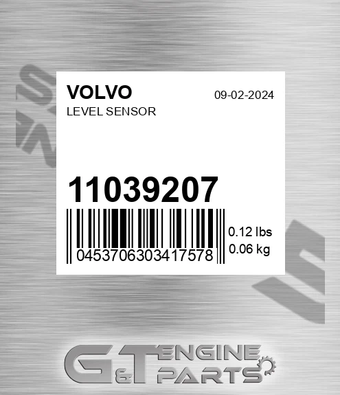 11039207 Level Sensor for VOLVO