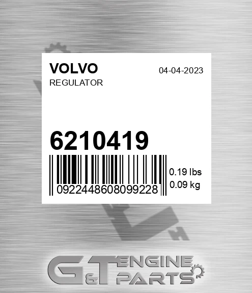 6210419 Regulator