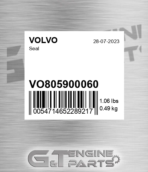 VO805900060 Seal