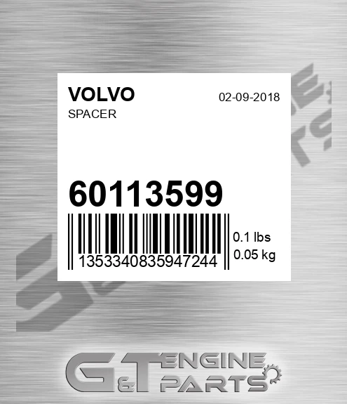 60113599 Spacer for VOLVO