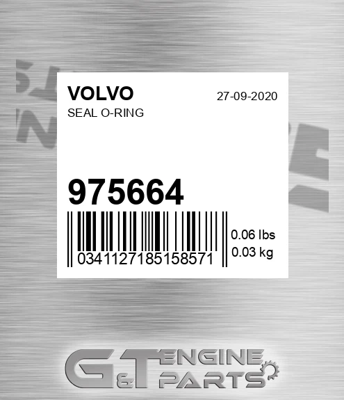 975664 Seal O-ring