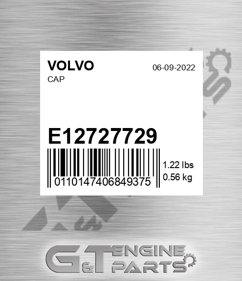 E12727729 Cap for VOLVO