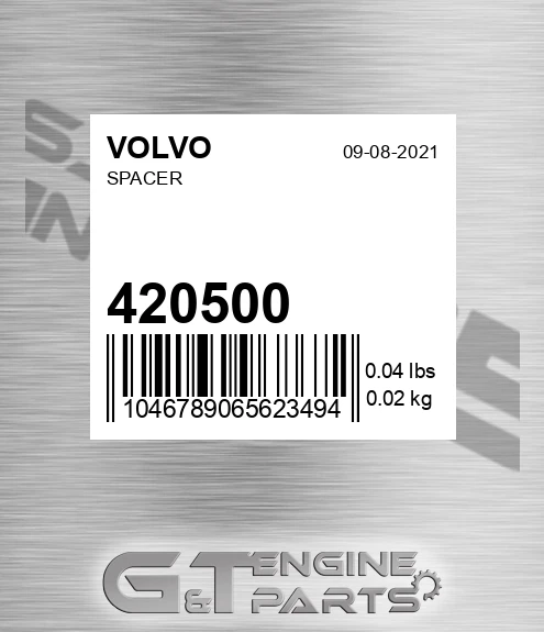 420500 Spacer for VOLVO