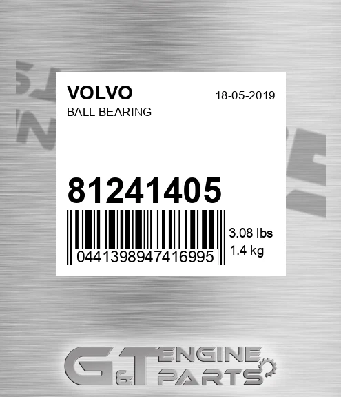81241405 Ball Bearing for VOLVO