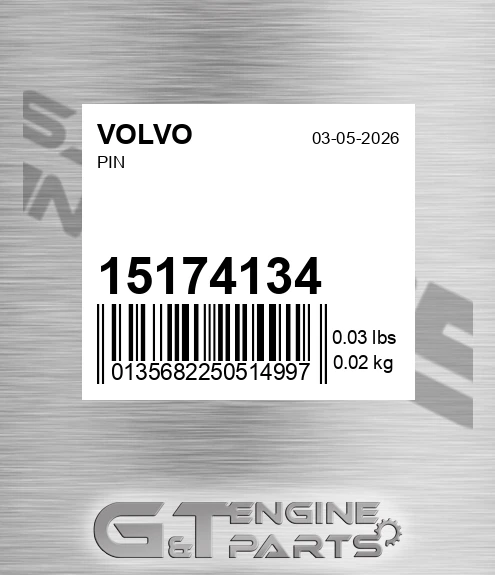 15174134 Pin for VOLVO