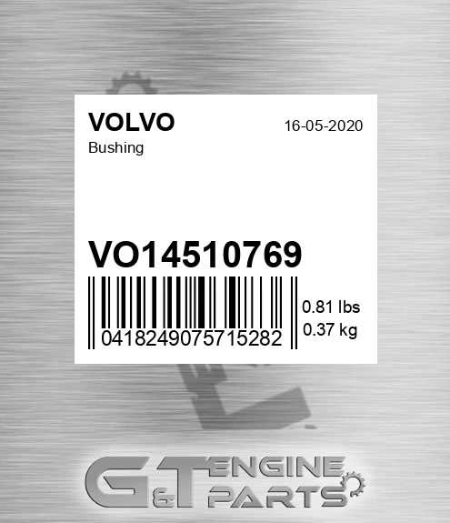 VO14510769 Bushing for VOLVO
