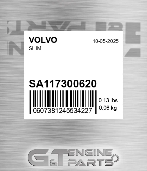 SA1173-00620 Shim for VOLVO