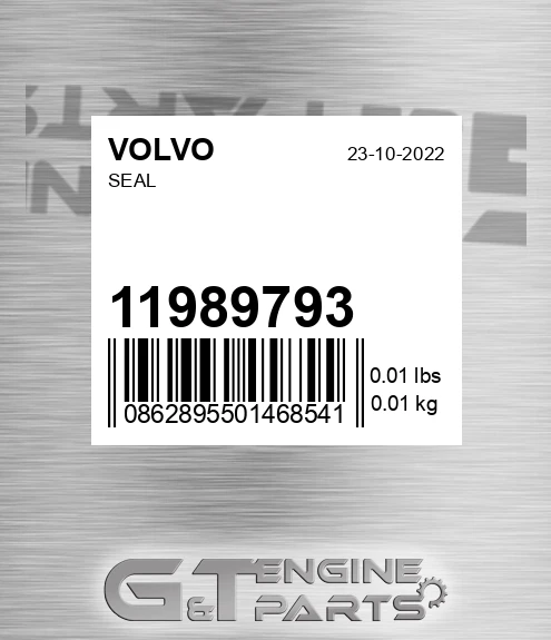 11989793 Seal for VOLVO