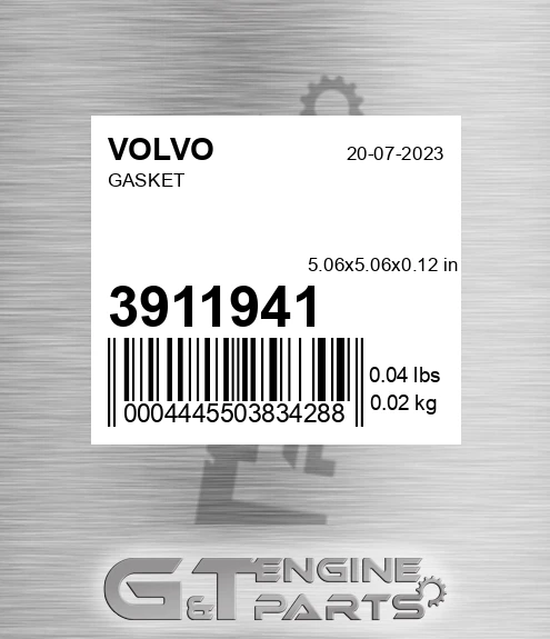 3911941 Gasket