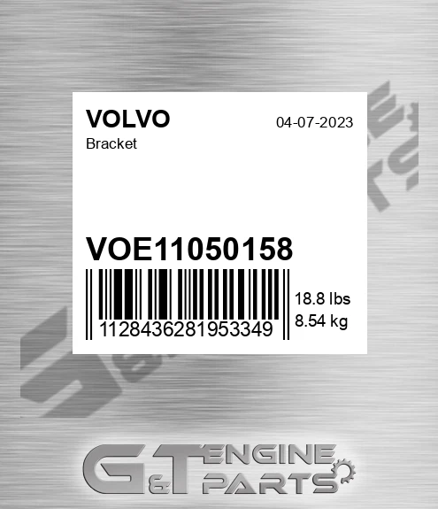 VOE11050158 Bracket for VOLVO
