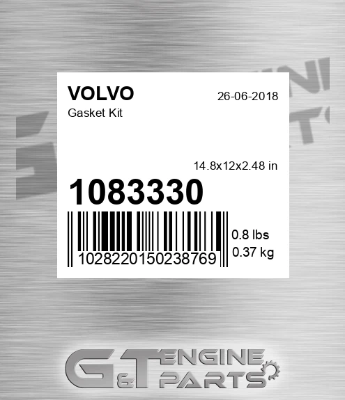 1083330 VOLVO Gasket Kit