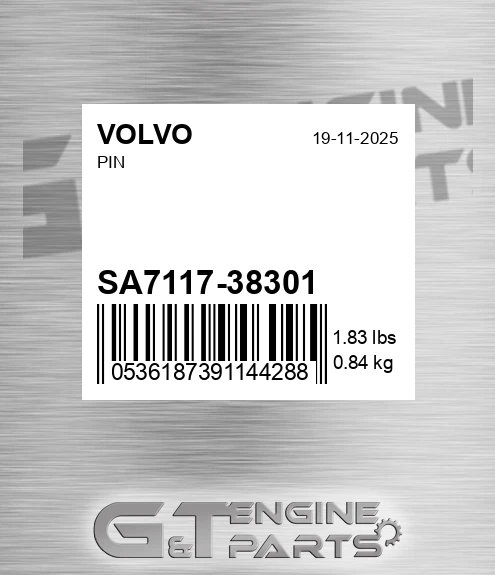 SA7117-38301 Pin for VOLVO