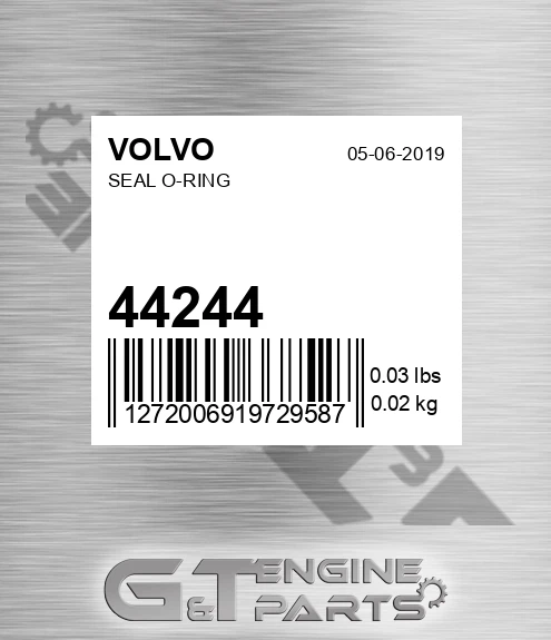 44244 VOLVO Seal O-ring