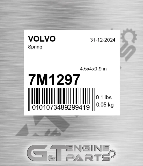 7M1297 Spring for VOLVO
