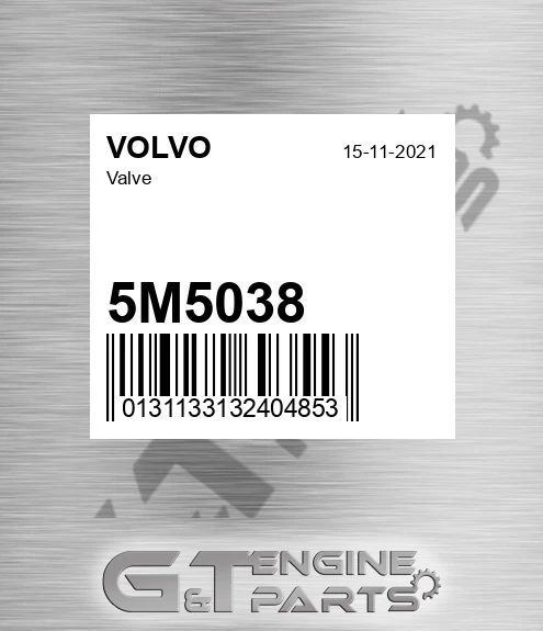 5M5038 Valve
