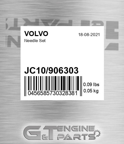 JC10/906303 Needle Set for VOLVO