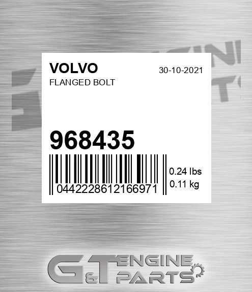 968435 VOLVO Flanged Bolt