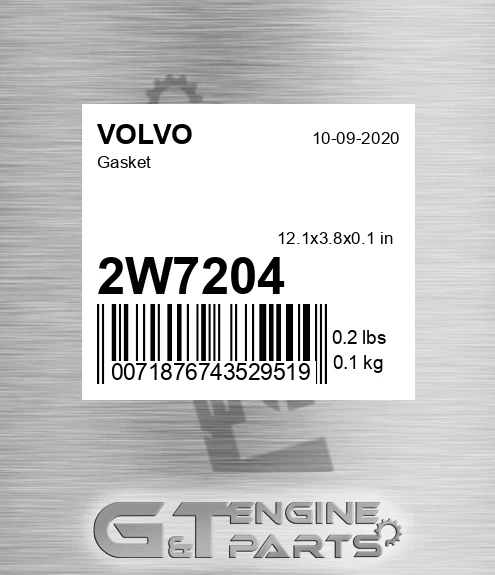 2W7204 Gasket