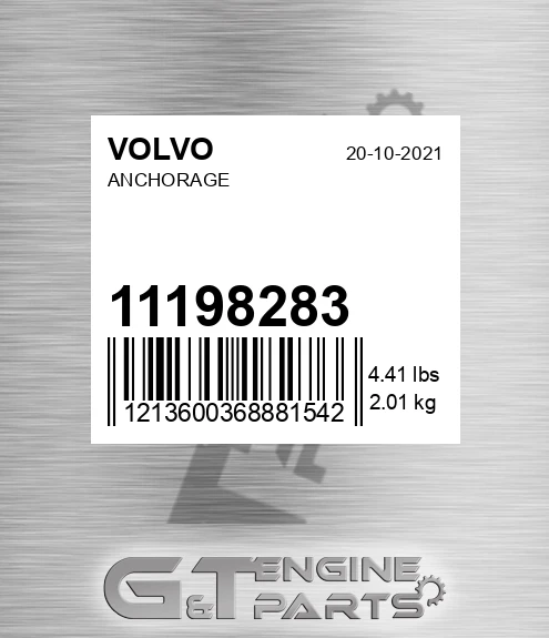 11198283 Anchorage for VOLVO