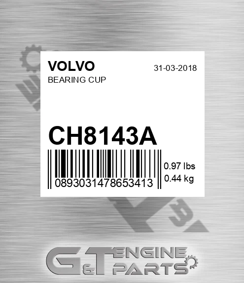 CH8143A Bearing Cup