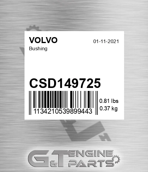 CSD149725 VOLVO Bushing