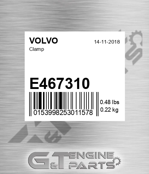 E467310 VOLVO Clamp