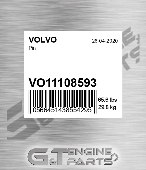 VO11108593 Pin for VOLVO