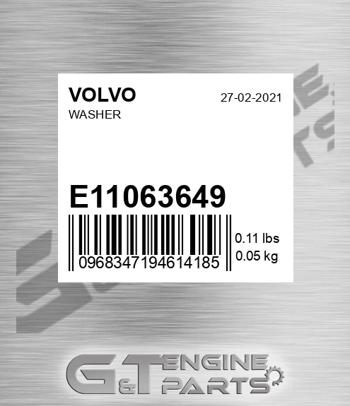 E11063649 Washer