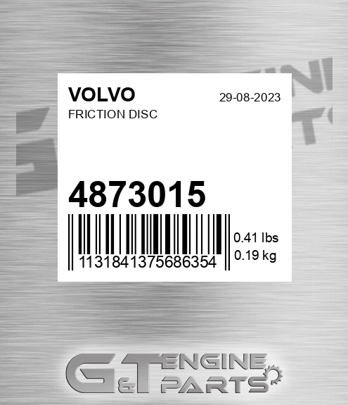 4873015 Friction Disc