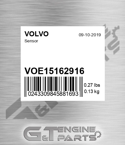 VOE15162916 Sensor for VOLVO