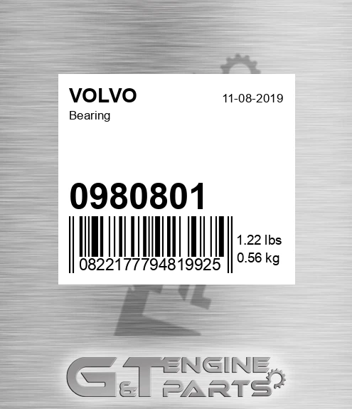0980801 Bearing