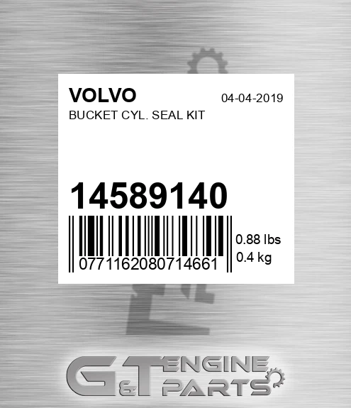 14589140 Bucket Cyl. Seal Kit for VOLVO