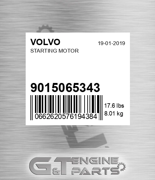 9015065343 Starting Motor