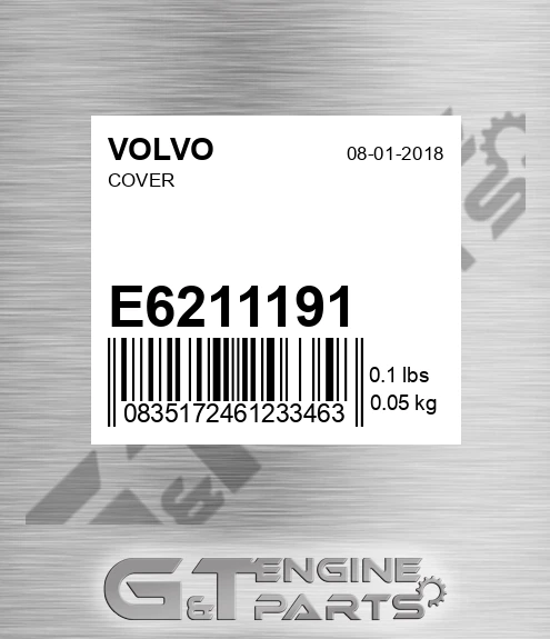 E6211191 Cover for VOLVO