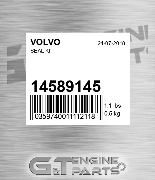 14589145 Seal Kit for VOLVO