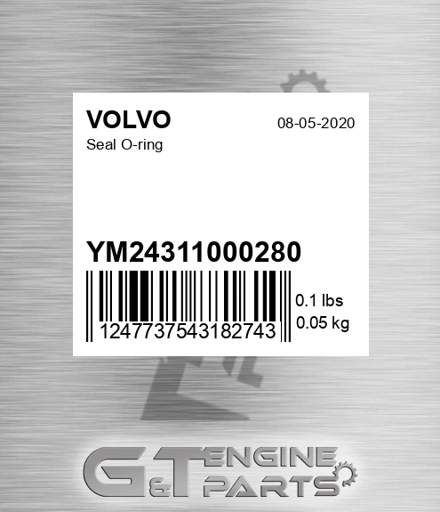 YM24311000280 Seal O-ring