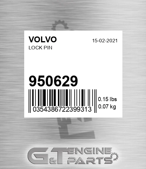 950629 Lock Pin