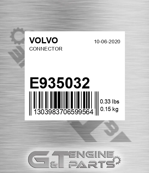 E935032 Connector for VOLVO