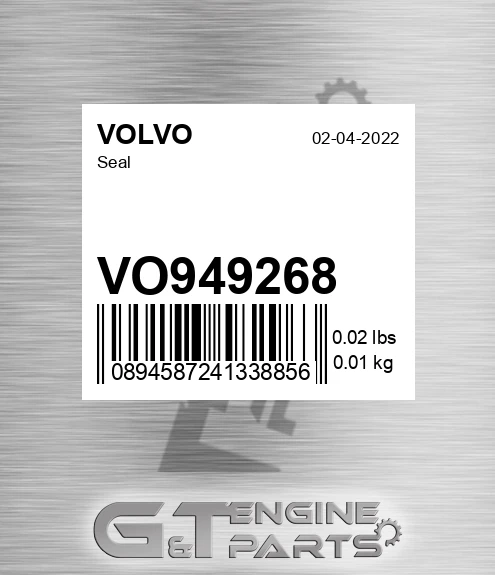 VO949268 Seal for VOLVO