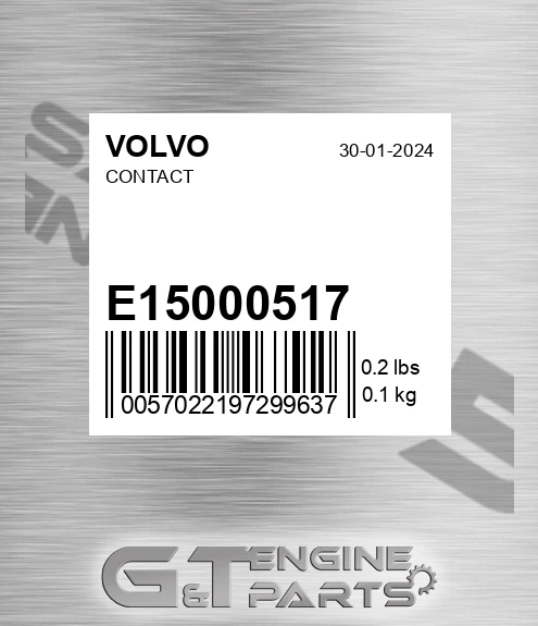 E15000517 Contact