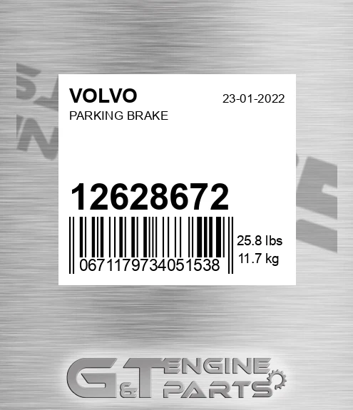 12628672 Parking Brake for VOLVO