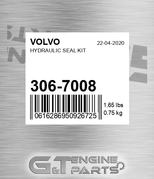 306-7008 Hydraulic Seal Kit