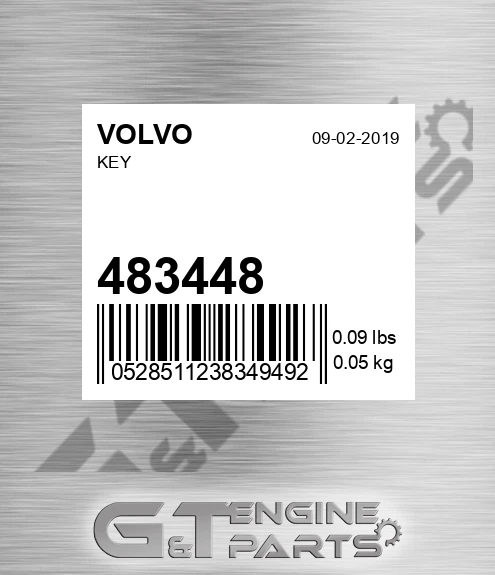 483448 VOLVO Key