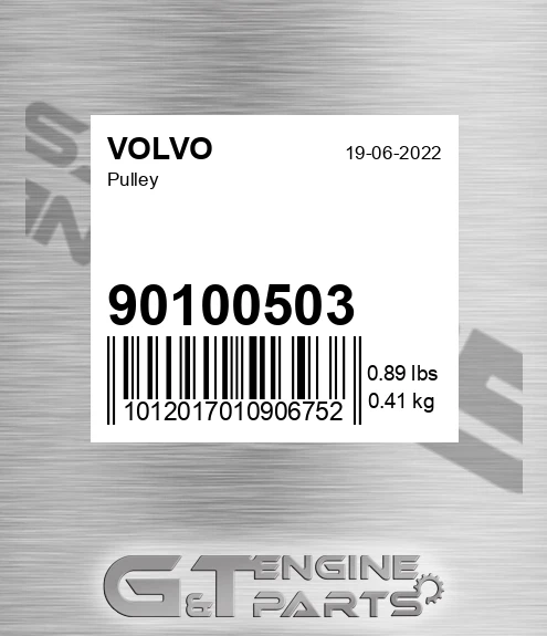 90100503 Pulley for VOLVO