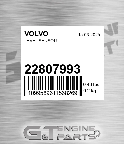 22807993 VOLVO Level Sensor