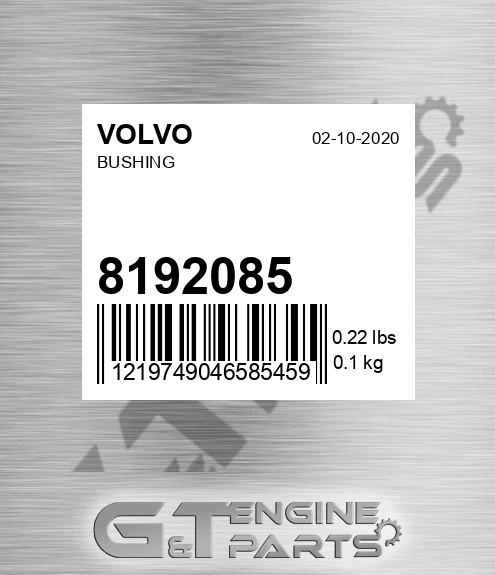 8192085 Bushing