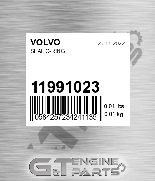 11991023 Seal O-ring