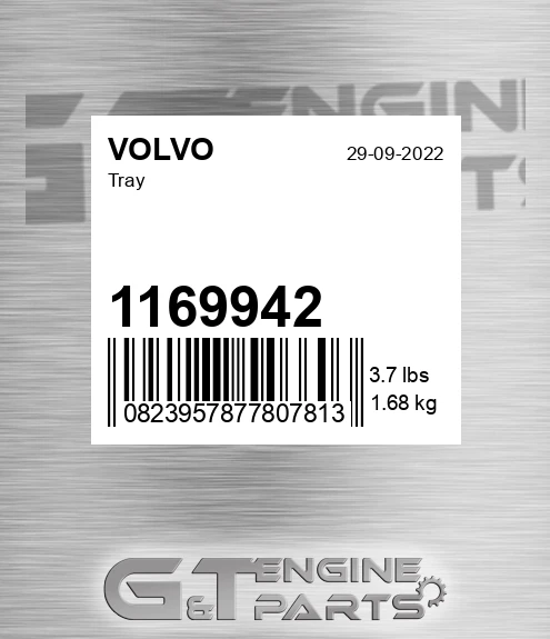1169942 Tray for VOLVO
