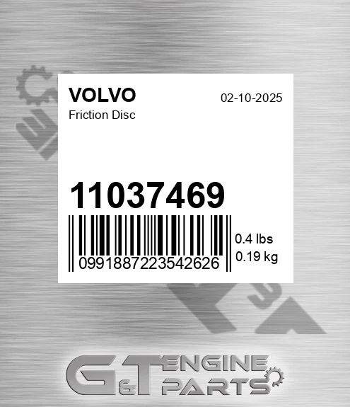 11037469 Friction Disc