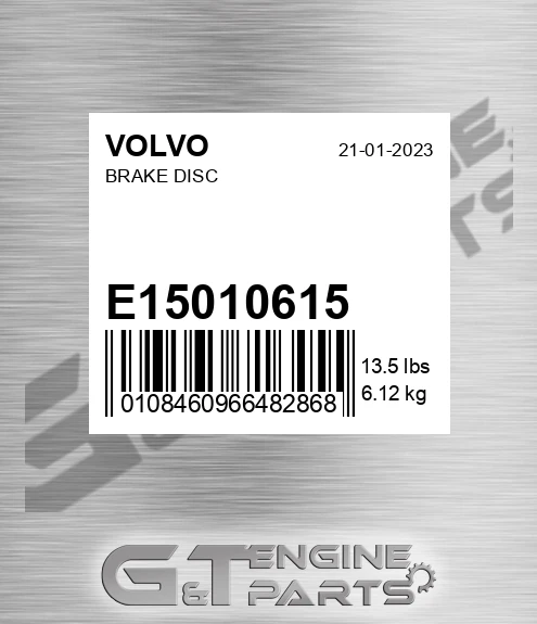 E15010615 Brake Disc